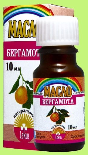 Изображение товара Эфирное масло Бергамота, 10 мл (Лекус) Эфирное масло Бергамота, 10 мл (Лекус) фотография