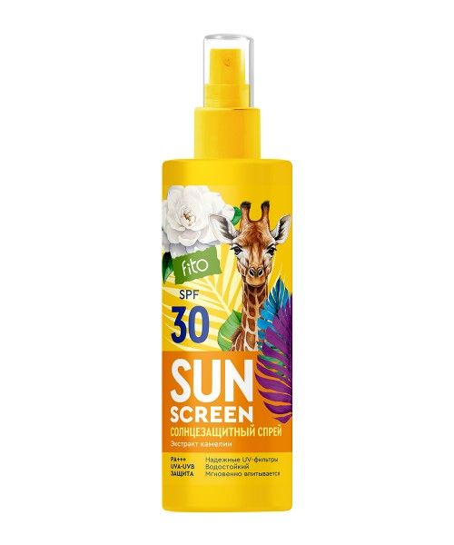 Изображение товара Солнцезащитный спрей для лица и тела SPF 30 Sun Screen 150мл Солнцезащитный спрей для лица и тела SPF 30 Sun Screen 150мл фотография