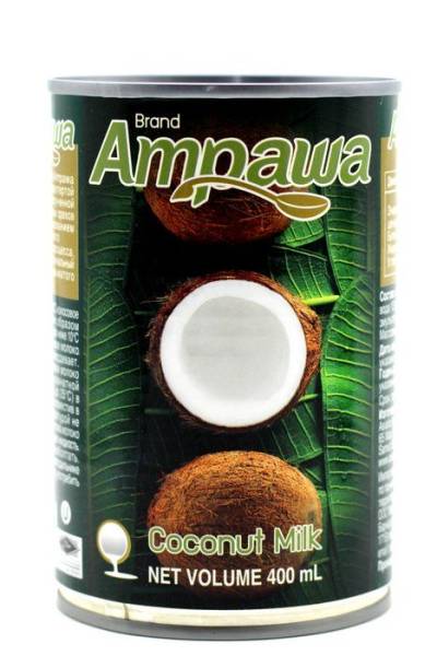 Изображение товара Кокосовое молоко Ampawa, 400 мл Кокосовое молоко Ampawa, 400 мл фотография