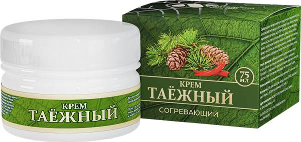 Изображение товара Крем Таежный (для суставов) разогревающий Алтайский нектар, 75 мл Крем Таежный (для суставов) разогревающий Алтайский нектар, 75 мл фотография